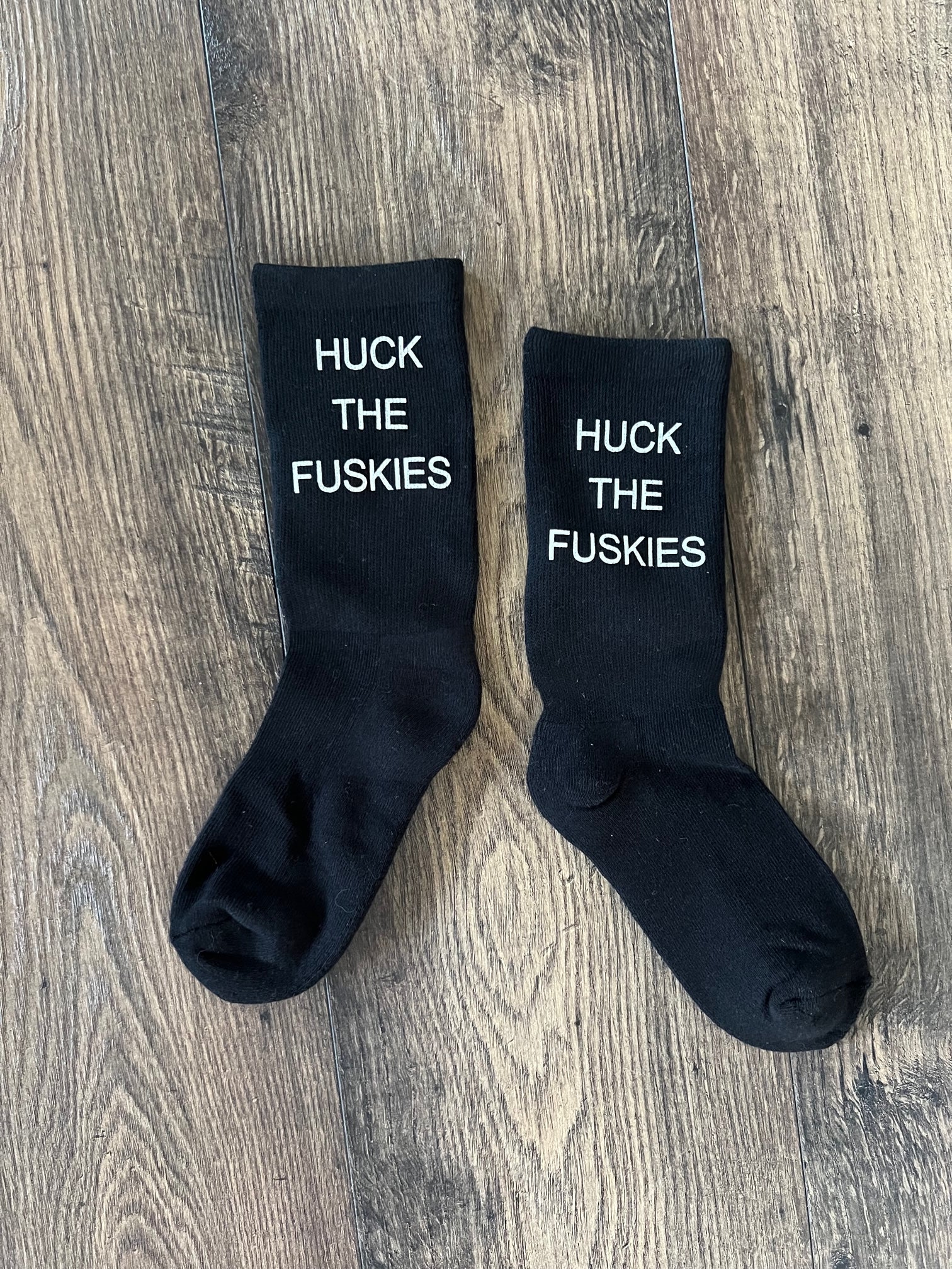 HUCK THE FUSKIES Crew Socks – HTF APPAREL